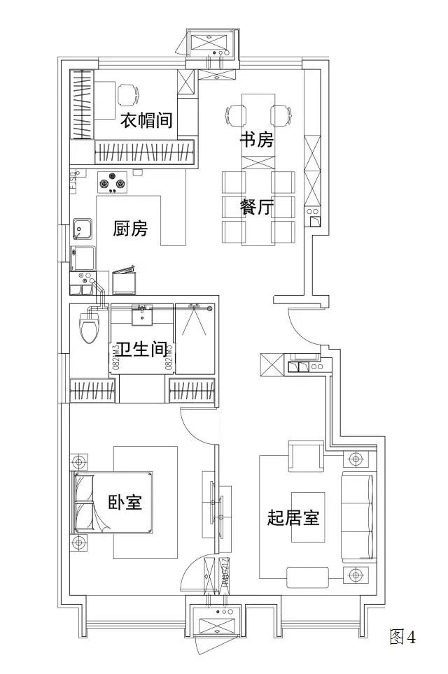 两人家庭户型图