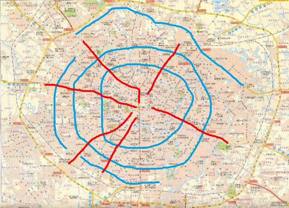成都市路网